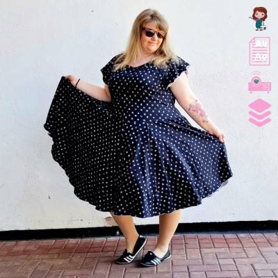 E-Book Lovely Katherine Sommerkleid (Größe 32-56)