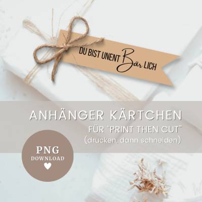 Geschenkanhänger • Fähnchen • Anhänger Kärtchen 