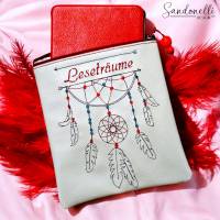 Stickdateien Set Traumfänger 02 – 6 Motive, 21 Dateien ab 10x10 cm mit Doodle-Rahmen Bild 5