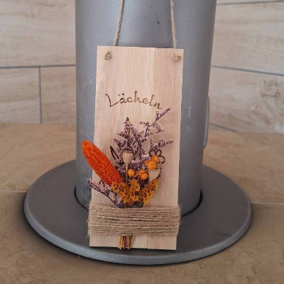 Wandbild im Landhausstiel mit Trockenblumen-Ein Hauch von ländlicher Romantik für Ihr Zuhause