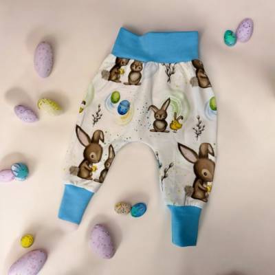 Baggy Hose Pumphose Kinder Unikate Jersey Hase