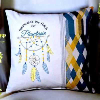 Traumfänger Stickdateien Set – 6 Motive & Sprüche für 16x26 und 20x30 Rahmen