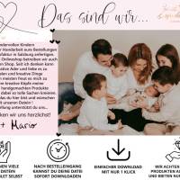 Einladung Kindergeburtstag, Schokolinsen Einladung druckbar Geburtstag Kinder digitale Geburtstagseinladung, pdf Druckvo Bild 10