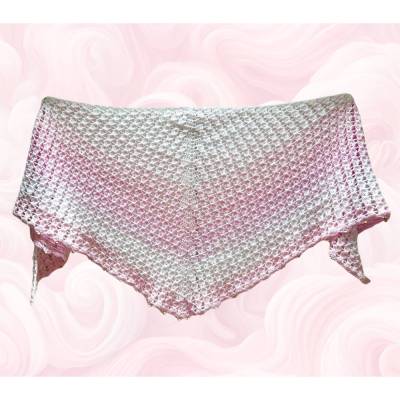 Häkelanleitung Dreieckstuch Zuckerwatte – Fluffiges Muster & Kuschelgarantie