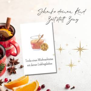 Adventskalender Kinder zum Ausdrucken, Karten zum selber machen und basteln, Adventskalender mit Unterne Bild 3