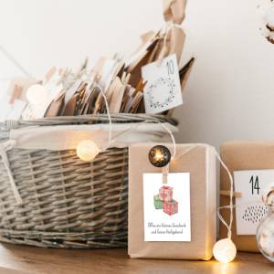 Adventskalender Kinder zum Ausdrucken, Karten zum selber machen und basteln, Adventskalender mit Unterne Bild 6