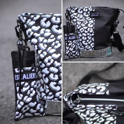 Ebook Hobo Bag Onyxx in 2 Größen + Brillenetui