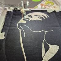 Lady Lichteffekt 20x26-30cm, 21*40cm EXP Bild 2