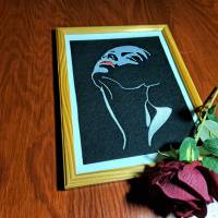 Lady Lichteffekt 20x26-30cm, 21*40cm EXP Bild 4