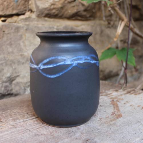 Vintage Vase Töpferhof Römhild Studiokeramik 70er Jahre DDR