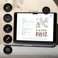 Einladung Party | Digitaler Druck | zum selbst Ausdrucken | PDF Bild 4