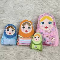 Stickdatei Matroschka Puppe In the Hoop Set 2520 – 4 Größen für 13x18 Rahmen | Design-by-Jasmina Bild 1