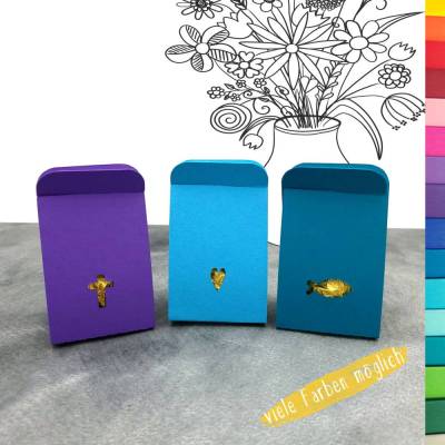 DIY Halterungen für goldene Schokokugeln – Tischdeko & Gastgeschenk individuell gestalten