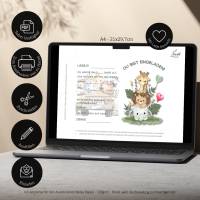 Einladung Party | Digitaler Druck | zum selbst Ausdrucken | PDF Bild 4