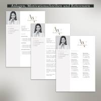 Vorlage bewerbung Lebenslauf, Bewerbungsvorlagen Deutsch - MS Word, Canva, Professionelle Bewerbung CV Bild 6