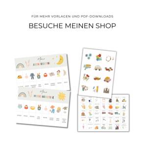 Farblernkarten für Kinder, Lernkarten Farben, Flash Cards zum ausdrucken, Frühforderung Kinder, PDF Bild 5