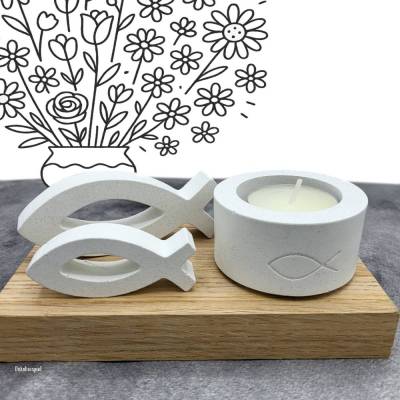 Geschenk „Fische & Licht“ – für christliche Anlässe