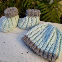 Strickanleitung Mütze Dezember 2021 - Kopfumfang 33 - 55 cm Bild 6