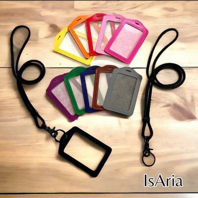 Ausweishalter - Farbwahl-Schlüsselband - small- Schulanfang- Büro- Einschulung -Busfahrkartenhalter-Stechkarte