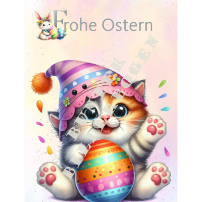 Wunderschön designte Karte– Farbenfroh & Auffallend – Sofortiger Download PNG