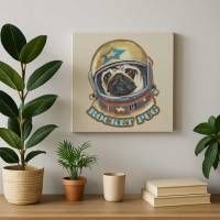 Clipart, Rocket Mops, sofortiger Download Bild 3