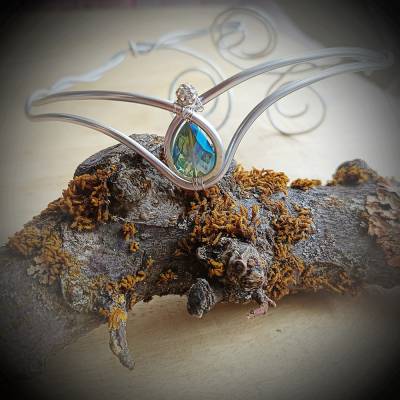 Elbenschmuck , Stirnschmuck,Elfen tiara,circlet, Elfenkrone,tiara,Diadem,keltischer Haarschmuck, cosplay,Waldelfenkrone