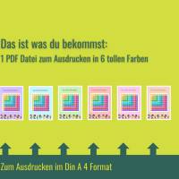 Multiplikationstabelle Multiplikationstafel Das kleine Einmaleins 1x1 zum Ausdrucken Bild 5
