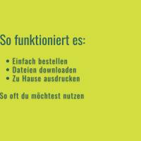 Multiplikationstabelle Multiplikationstafel Das kleine Einmaleins 1x1 zum Ausdrucken Bild 6