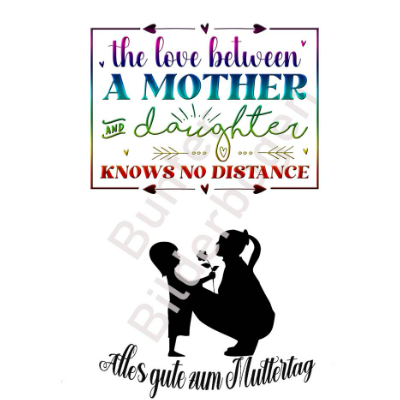 Wunderschön designte Karte zum Muttertag- 3 Varianten Din A5 – Sofortiger Download PNG