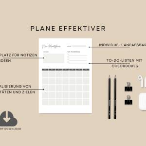 To-do-Liste, Wochen- & Tagesplaner in DIN-A3,-A4,-A5 für Familien als  PDF-Druck oder Digital nutzbar Bild 5