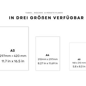 To-do-Liste, Wochen- & Tagesplaner in DIN-A3,-A4,-A5 für Familien als  PDF-Druck oder Digital nutzbar Bild 7