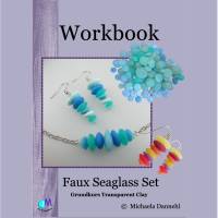 PDF Tutorial Seeglas Imitat Schmuckset herstellen mit Modelliermasse Bild 1