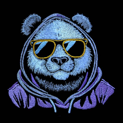 Panda cool Color Lichteffekt 12-14*18cm