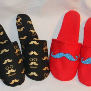 Pantoffeln Hausschuhe Puschen Gr. 35-45 Bild 2