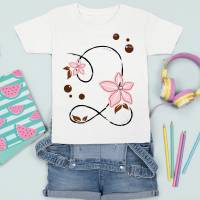 Plottdesign Geburtstagsblume Zahl 2 – Florale Plotterdatei für kreative Geburtstagsdeko Bild 2