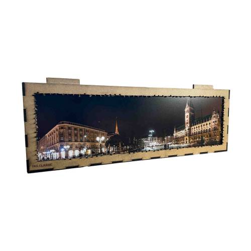 Rathausmarkt Hamburg Holz-Puzzle – elbPUZZLE No. 35 Classic Edition 765 Teile