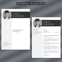 Ausbildung Lebenslauf Template, Tabellarischer Lebenslauf Schüler, Bewerbung Schülerpraktikum - Word, Canva Bild 4