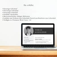 Ausbildung Lebenslauf Template, Tabellarischer Lebenslauf Schüler, Bewerbung Schülerpraktikum - Word, Canva Bild 6