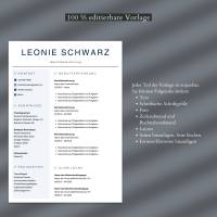 tabellarischer Lebenslauf ohne foto Vorlage Word, Lebenslauf Canva einfach, Bewerbung Ohne bild Bild 7