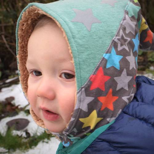 Schlupfmütze „Tobi“ für Frühchen und Neugeborene (Kopfumfang / Größe: 29 - 45 )