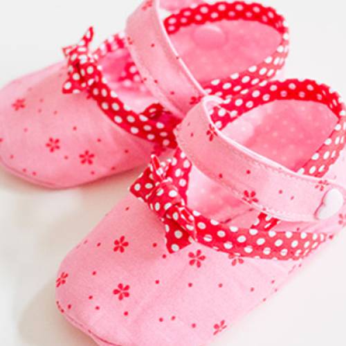Babyschuhe mit Riemchen