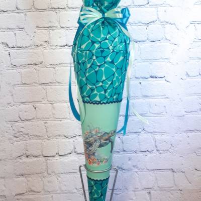 *Sofortkauf* Genähte Schultüte 70 cm Rohling - Schildkröte