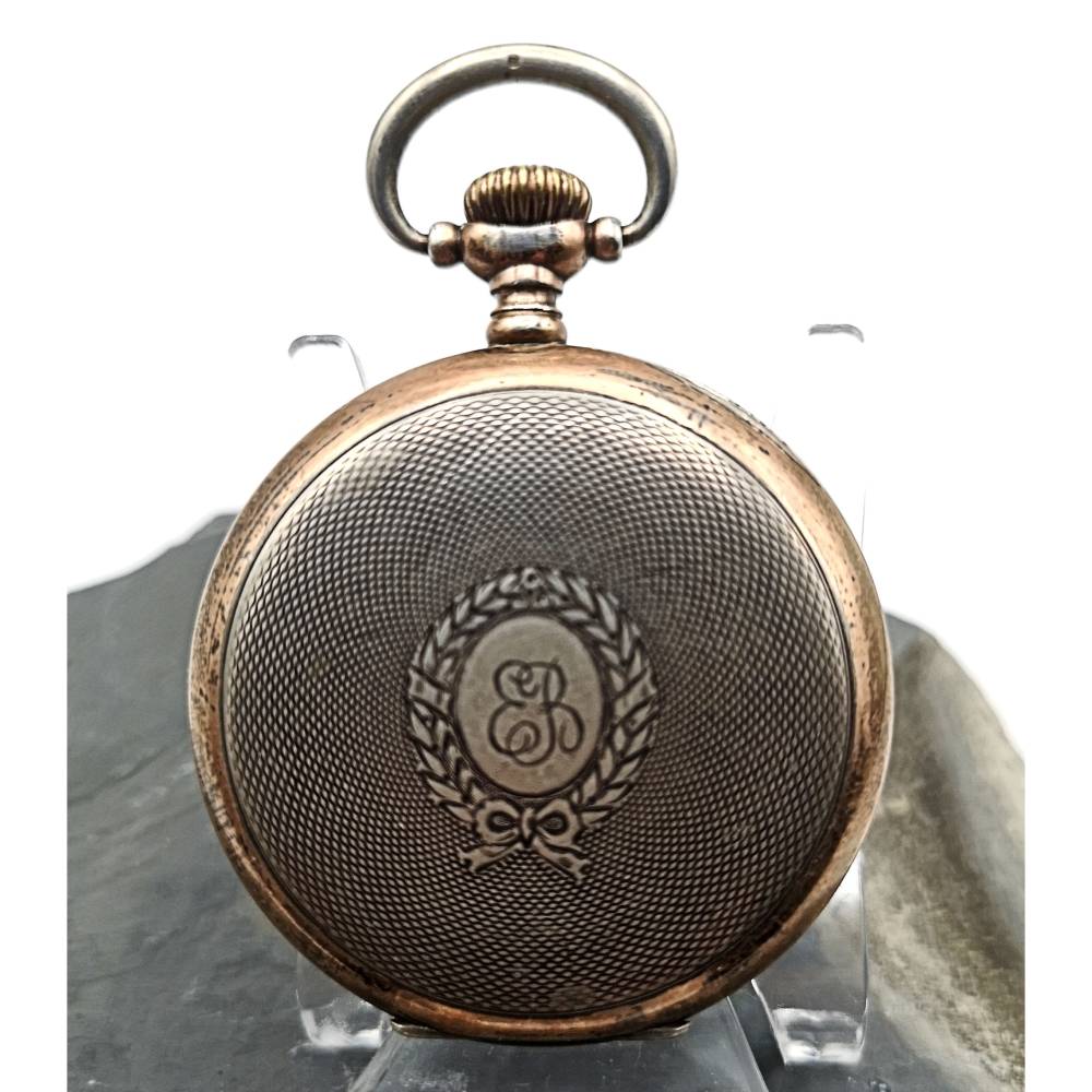 Antike Taschenuhren Taschenuhr Herren Echt Silber Pocket Watch