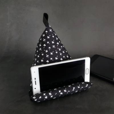 Handy- / Tabletkissen KLEINE PILZE - Sitzsack mit Kirschkernfüllung | RÄUBEKIND