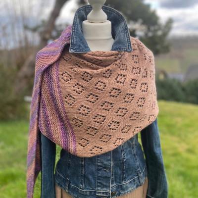 Strickanleitung Lizas Tuch Spring Night