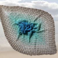 Häkelanleitung Dreieckstuch Karibikperle – Sommerliches Tuch im Endlosmuster häkeln Bild 3