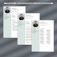 Bewerbung Word Vorlage, Bewerbung Lebenslauf Canva, Tabellarischer Lebenslauf Bild 6