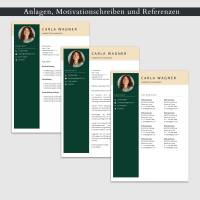 Professioneller lebenslauf, Moderne Deutsch CV - Word, Google Docs, Pages, Canva Bild 6