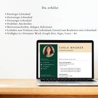 Professioneller lebenslauf, Moderne Deutsch CV - Word, Google Docs, Pages, Canva Bild 8