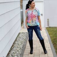 Ebook PDF Schnittmuster Shirt SCAPOLI Gr. 34-56 Bild 7